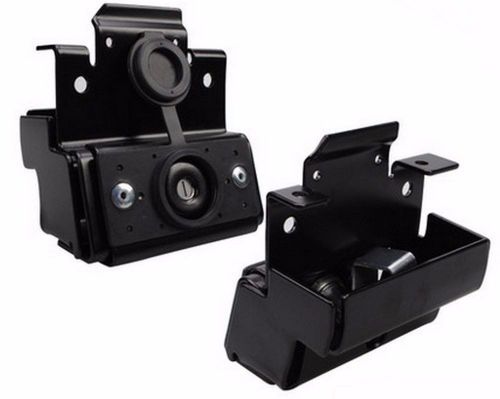 Hood lock kit assembly anti-theft for 2011-2016 jeep wrangler jk rubicon