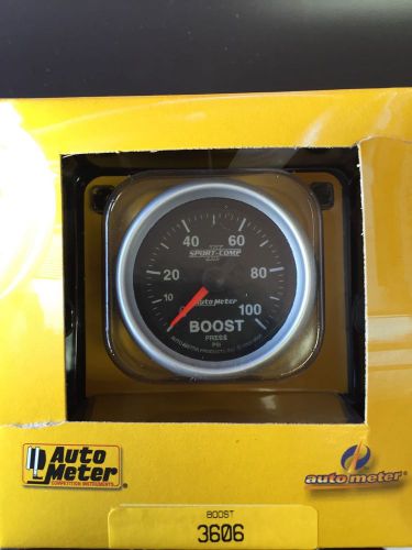 Auto meter boost gauge 3606