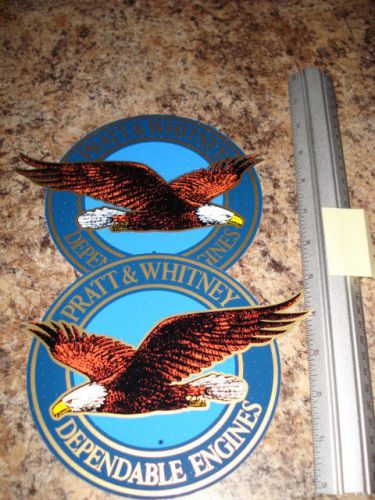 New pratt &amp; whitney opposing 6&#034; decal set