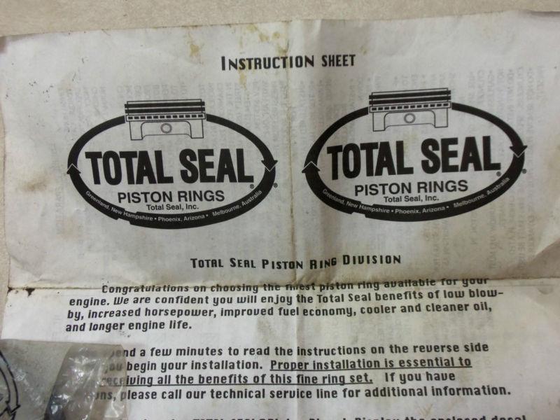 Harley  xl1000 std rings by total seal