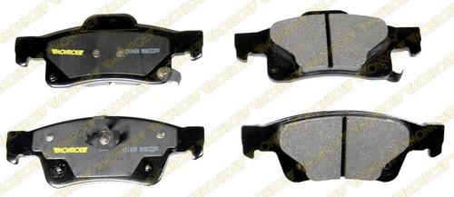 Monroe cx1498 brake pad or shoe, rear-monroe ceramics brake pad