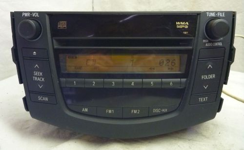 06 07 08 09 10 11 toyota rav4 radio cd mp3 player 11811 86120-42160 cf421