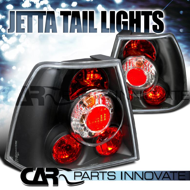 Fit vw 99-05 jetta bora mk4 tail lights brake rear lamp altezza black