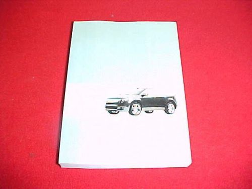 2009 new original ford edge owners manual service guide book 09 glovebox factory