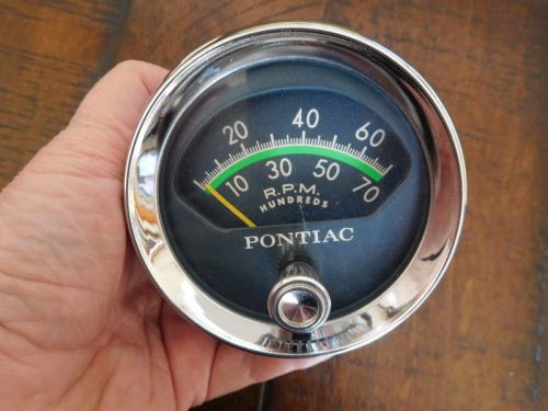 1963 1964 pontiac tachometer tach trip power bonneville catalina 63 64