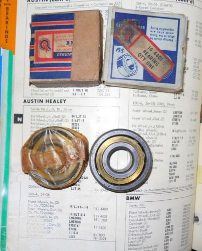 Nos pair of austin healey bn1 fwo bearing 1g4401.  \\\