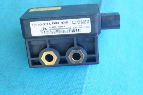 Toyota sequoia yaw rate sensor stability module 89183-0c010 oc010