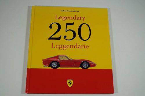 Galleria ferrari collection, legendary 250 book, mint