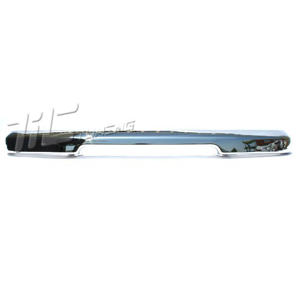 1998-2000 nissan frontier front chrome bumper face bar replacement se xe suv