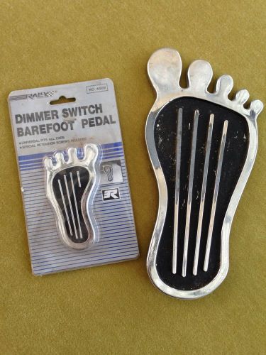 Vintage cal custom big foot gas pedal dimmer hot rod 1960s 70s hippie van craze