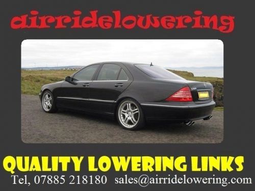 Merc s class w220 air suspension lowering links module - full kit shipped free