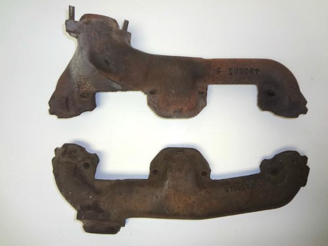 Pontiac exhaust manifold set 9796992 and 480602