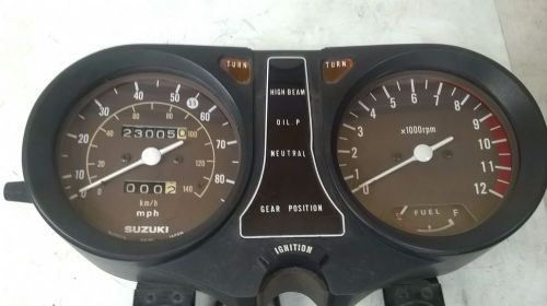 1980 suzuki gs850g oem instrument cluster