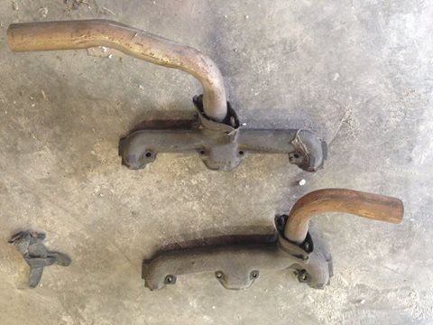 1970 grand prix 400 exhaust manifolds