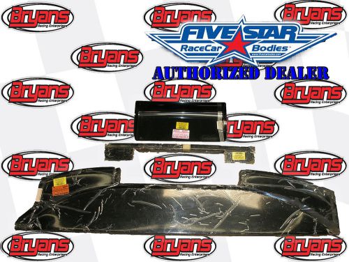 Five star racing bodies b671-5100 windshield dash cowl panel black