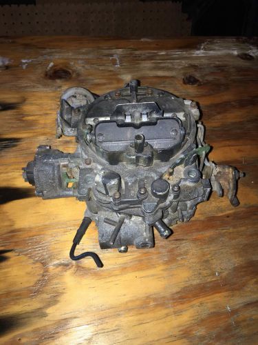 Rochester quadrajet carburetor with electric choke