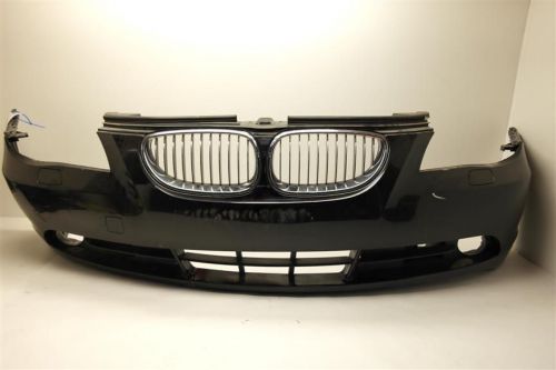 2004 bmw 545i e60 black front bumper cover