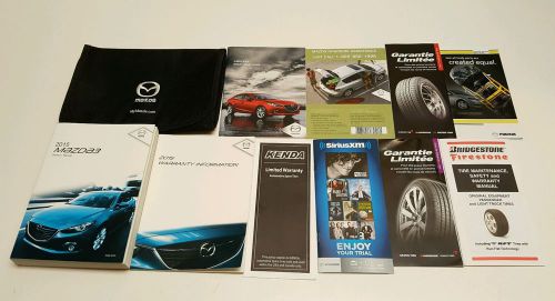 2015 mazda mazda3 owners manual i sv sport grand touring i v4 2.5l v4 2.0l set