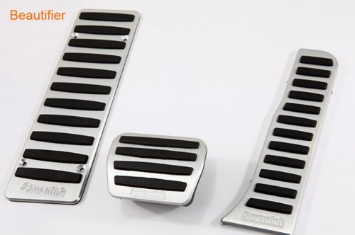 For audi q3 at accelerator  brake pedals 3pcs/set no-drilling