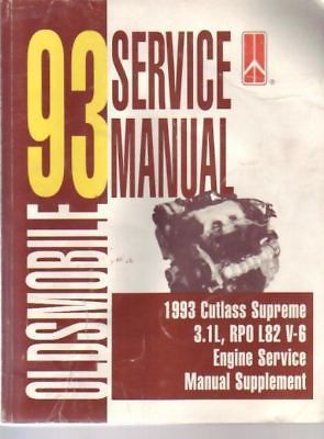 1993 oldsmobile cutlass supreme service manual