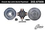 Centric parts 202.67009 new clutch and flywheel kit
