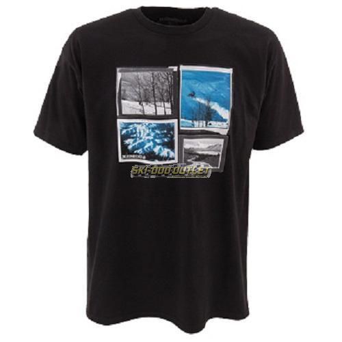 Slednecks 4 corners tee - black