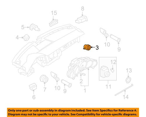 Porsche oem 13-16 panamera cluster switches-clock 97064130110dap