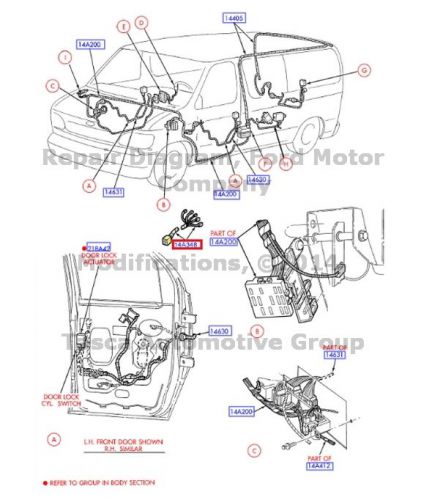 New oem trailer brake release control switch wire e150 e250 e350 e450 econoline