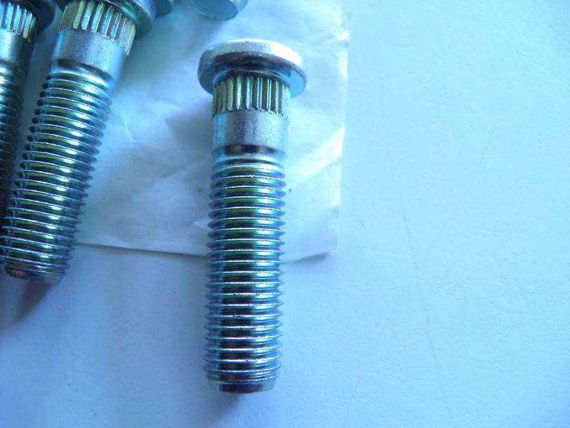 94501734 wheel stud bolt (quantity 9-studs) chevrolet aveo pontiac g3 new oem 