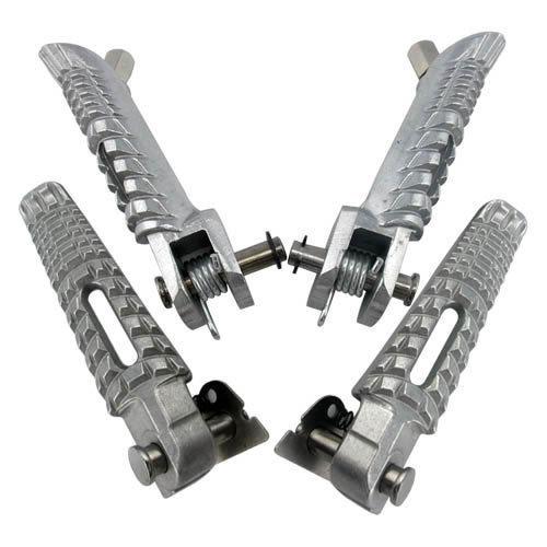 Front & rear footrests foot pegs for suzuki gsxr gsx-r 600/750/1000 2001-2012