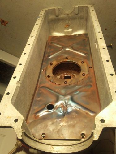 Jaguar xke / e-type oil pan/sump baffle