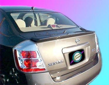 Painted nissan sentra custom style spoiler 2007-2010