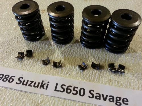 86  suzuki ls650 ls 650 savage boulevard valve springs & keepers