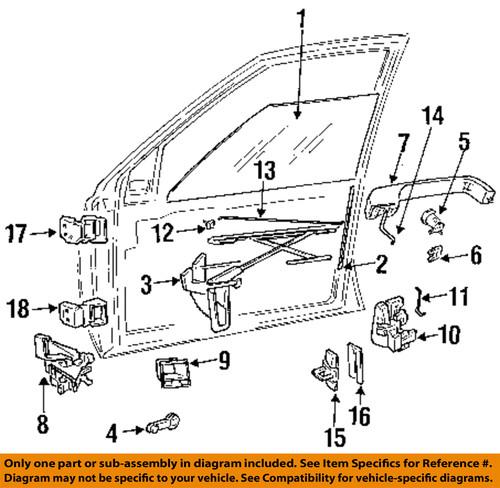 Jeep oem 55033502 door hinge-upper hinge