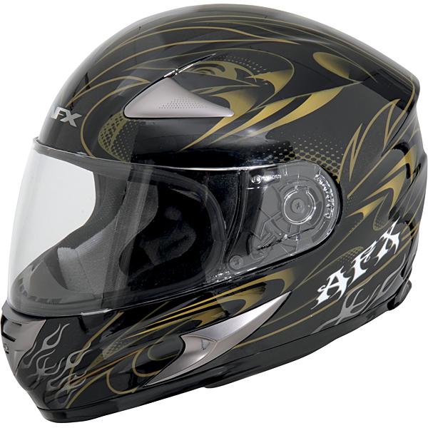 Afx fx-90 species dare gold black helmet