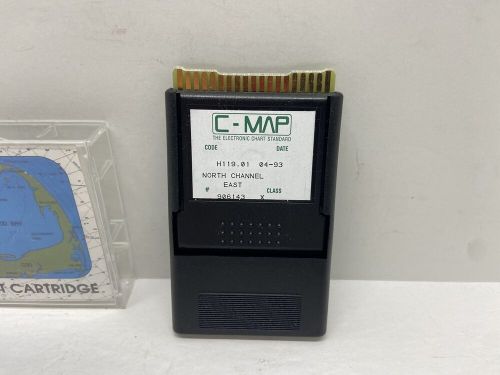C-map electronic chart cartridge h119.01 #906143 class x north channel - east