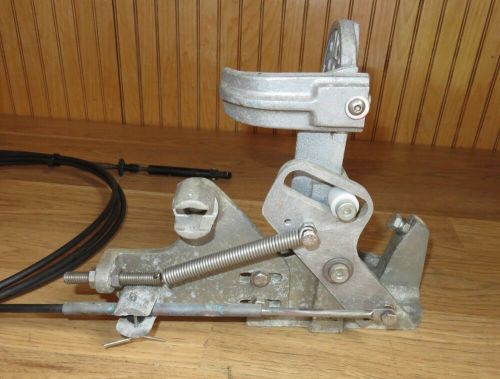 Vintage racing boat foot throttle  w/ cable drag boat marshalls marine hot foot