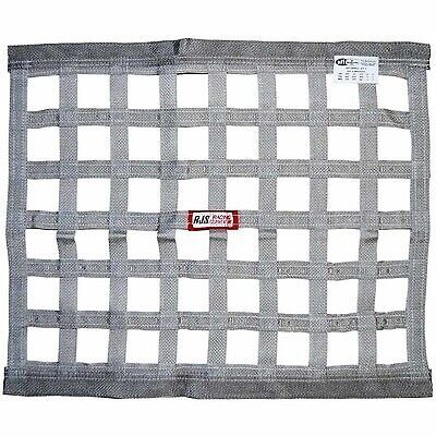 Rjs safety gray ribbon window net 18x24 10000407