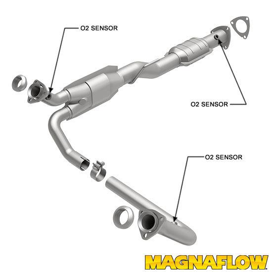 Magnaflow catalytic converter 23484 chevrolet,gmc astro,safari