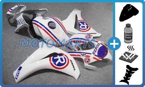 Bundle pack for honda cbr1000rr fireblade 08 09 body kit fairing & windscreen ao