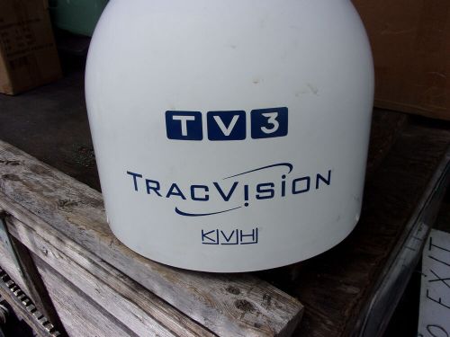 Kvh tracvision tv3 14.5&#034; marine satellite antenna with dome