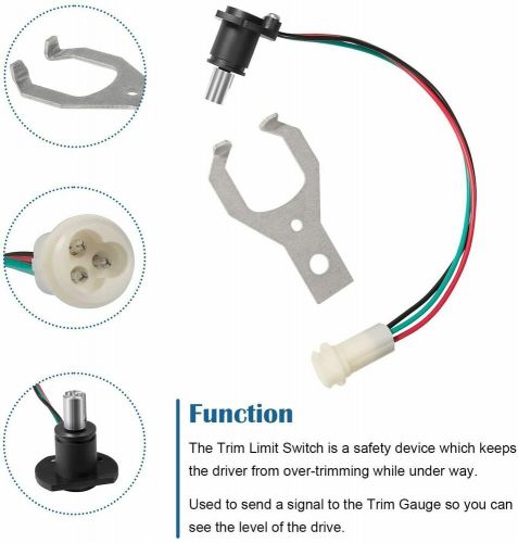 Potentiometer / trim sensor kit for volvo penta 290, sp, dp 873531 22314183