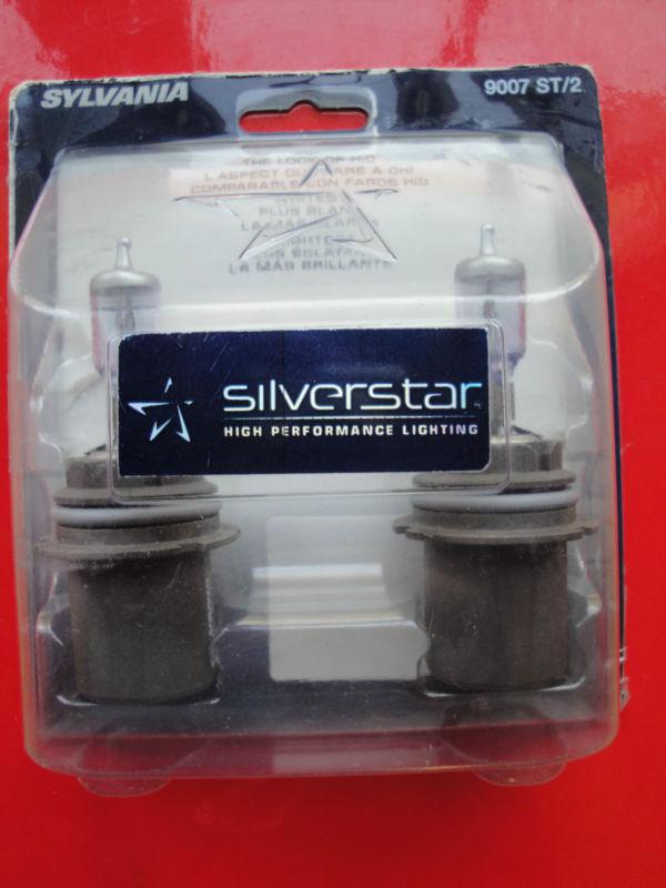 Used pair sylvania silverstar 9007 st high performance lights