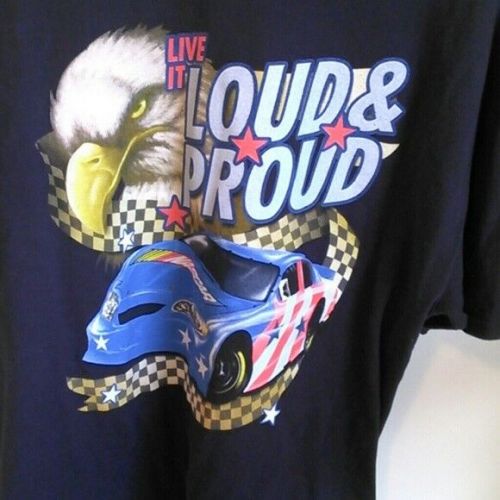 American eagle livin it loud and proud nascar racing size xl shirt!