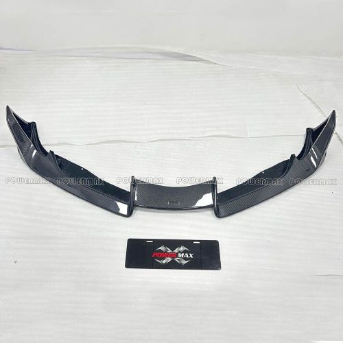 Front lip for toyota supra a90 a91 mkv 2019+ real carbon fiber front bumper lip