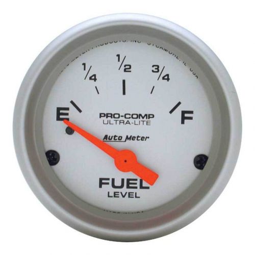 Auto meter ultra-lite series 2-1/16&#034; short sweep 0-30 ohm electric fuel level