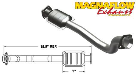 Magnaflow catalytic converter 23403 chevrolet,oldsmobile,pontiac lumina,monte