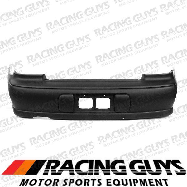 97-03 chevrolet malibu rear bumper cover raw black assembly gm1100550 12463199