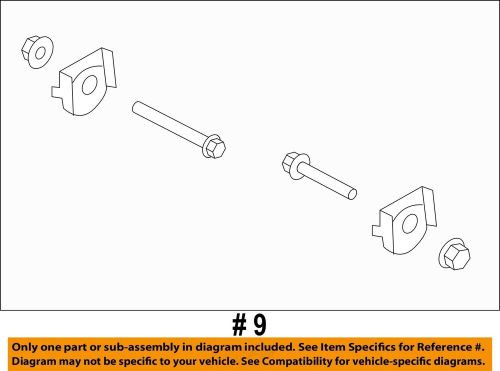 Ford oem 15-19 f-150 suspension components-adjust cam left fl3z3b236a