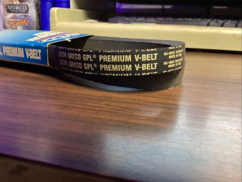 Dayco gpl premium v-belt l574 or 16rl1880 nos made in the usa